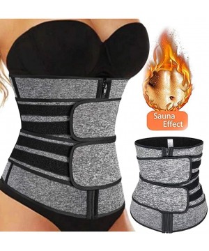 Shapewear Women's Waist Trainer Corset Trimmer Belt Waist Cincher Body Shaper Sports Girdle Weight Loss Shapewear(S-XXXL) - C...