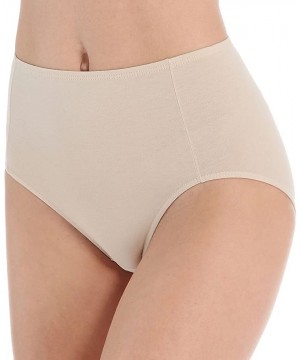 Panties Women's The Essentials Cotton Full Brief Panty 4000 - Classic Beige - CK11XZAY1J9