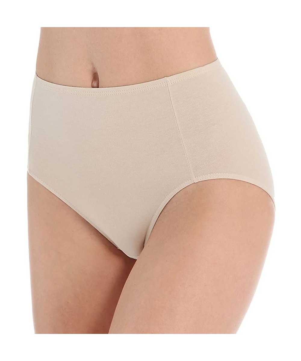 Panties Women's The Essentials Cotton Full Brief Panty 4000 - Classic Beige - CK11XZAY1J9