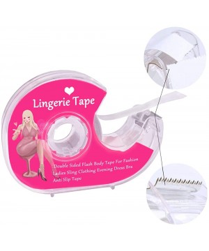 Accessories Fashion Boob Body Tape Double Sided Clothing Tape for Skin Dress Bra 82 Feet Clear 82 ft - CY18TT3SQRU