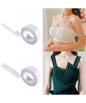 Accessories Fashion Boob Body Tape Double Sided Clothing Tape for Skin Dress Bra 82 Feet Clear 82 ft - CY18TT3SQRU