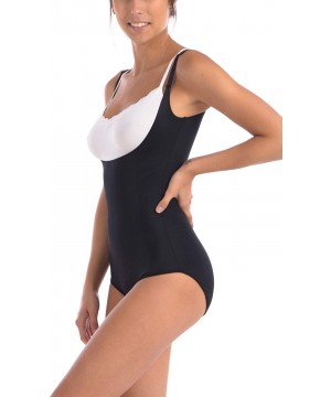 Shapewear Bodysuit with Full Brief Bottom - Black - CY18WEC9L9Q