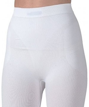 Shapewear Anti Cellulite Slimming Short Pants + Silver - White Size S - White - C3118COTTGJ