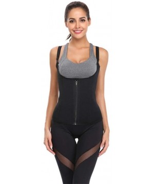 Bustiers & Corsets Corset for Woman Waist Trainer for Weight Loss Neoprene Zipper Vest Sports Body Shaping Fitness Speed Wick...