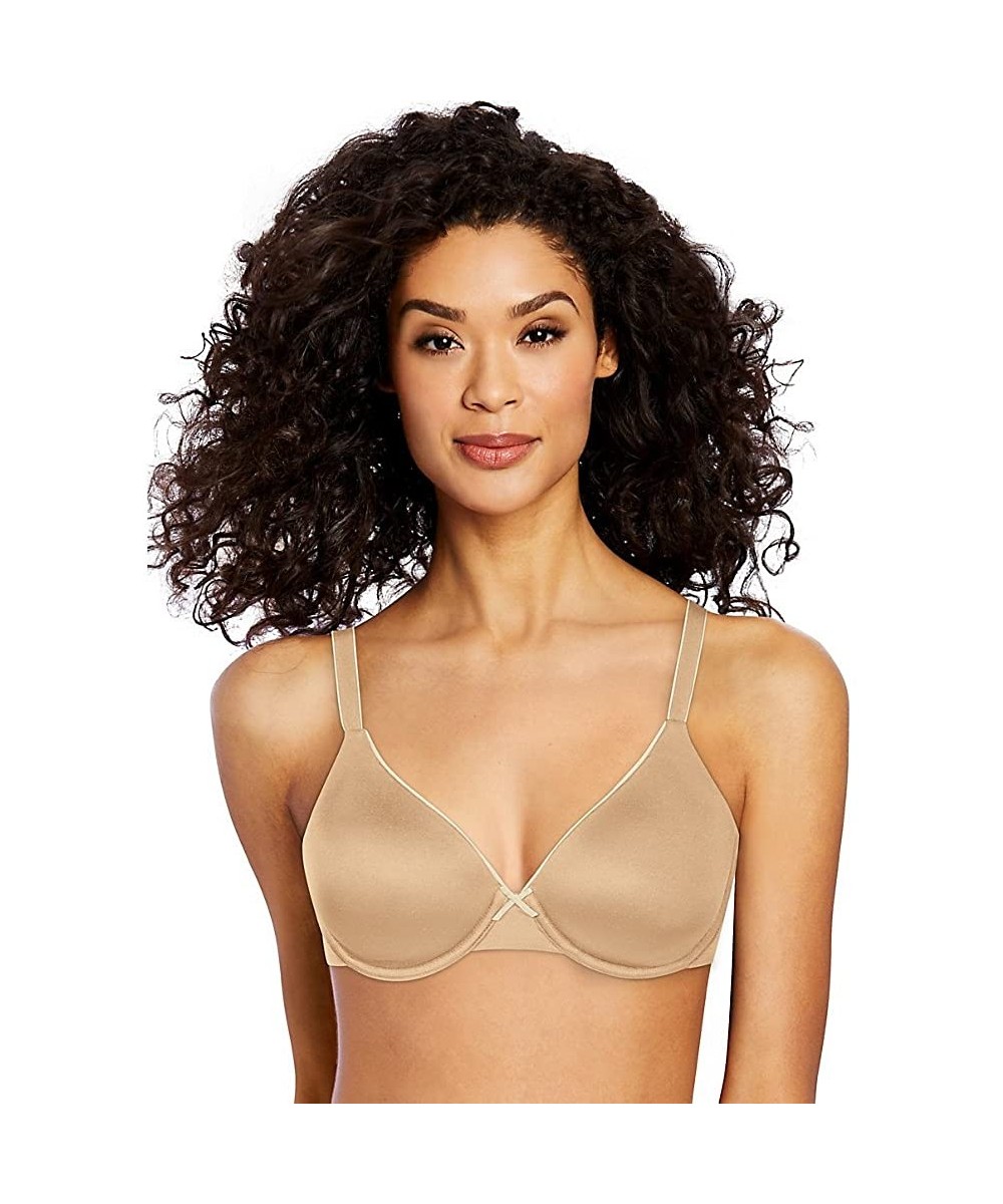 Bras Comfort Light Lift & Smoothing Underwire Bra - Nude/Light Beige - CG182Y8XRI8