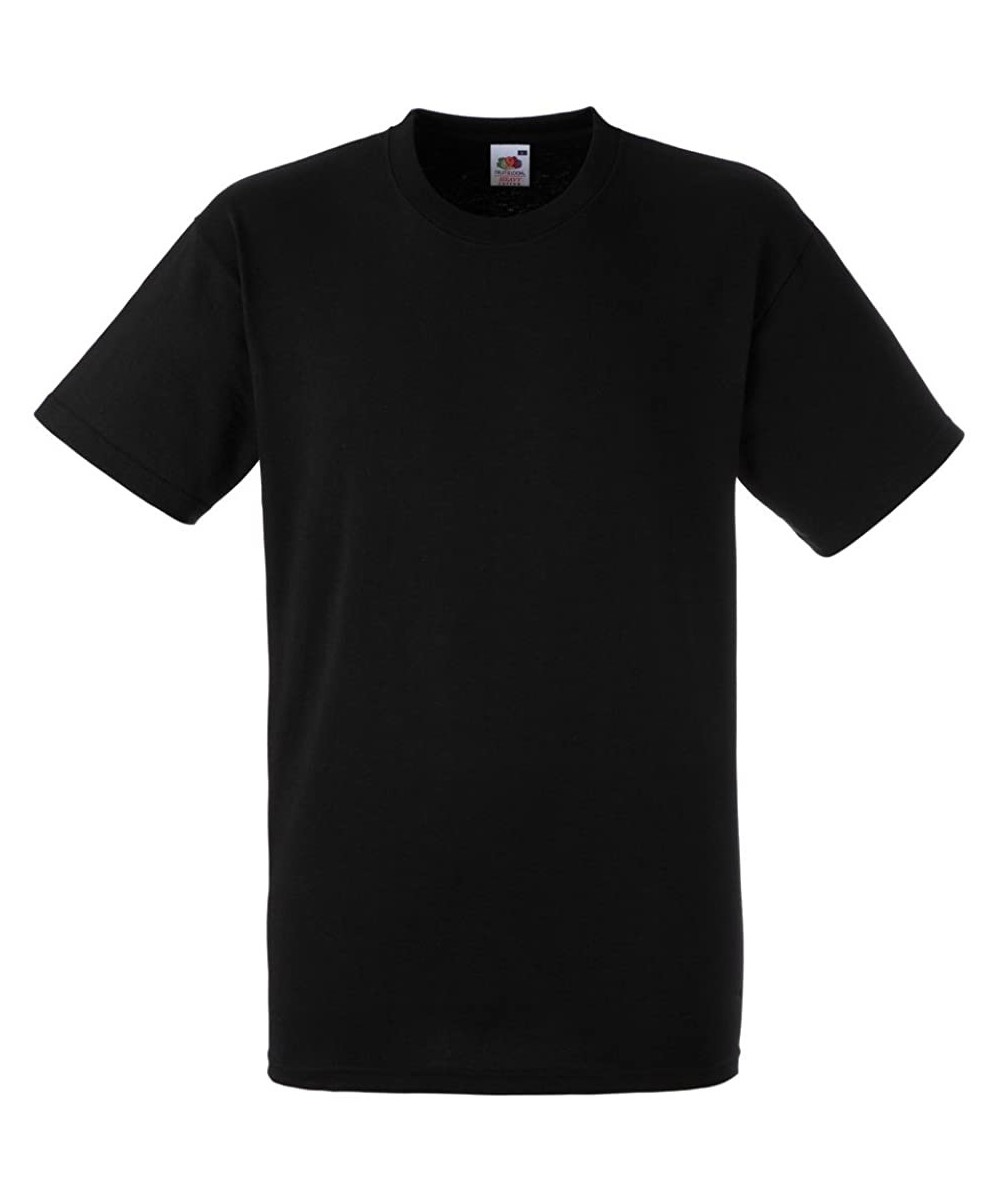 Undershirts 100% Heavy Cotton Hd T-Shirt (3931)- Black-Small - Black - CZ11JZ9BJEZ