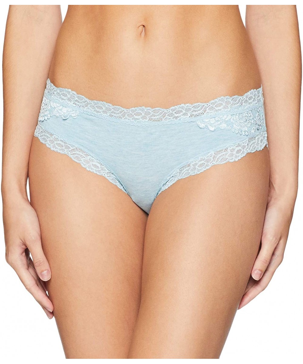 Panties Women's Underwear Panty Hipster - Ice Blue/Lace - CK1800CWZD8