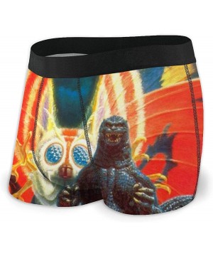 Boxer Briefs God-Zilla King of The Monsters The Four Seasons All Appropriate Men's Breathable Boxer Briefs Moisture Wicking -...