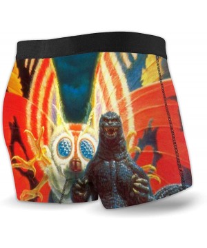 Boxer Briefs God-Zilla King of The Monsters The Four Seasons All Appropriate Men's Breathable Boxer Briefs Moisture Wicking -...