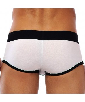 Trunks Men's Cotton Classics Multipack Boxer Briefs - White*4 - CN193DKGL5S