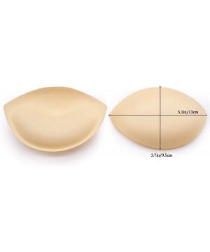 Accessories Bra Pads Inserts Women Lady Swimsuit Push up Removable Bra Enhancer Bra - Khaki - CS18H2678R7