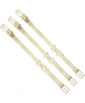 Accessories 3pcs Bra Strap Clips Holder Invisible Non-slip Elastic Clip for Bras - Nude - CS1855K0964