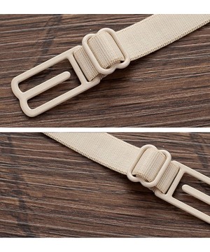 Accessories 3pcs Bra Strap Clips Holder Invisible Non-slip Elastic Clip for Bras - Nude - CS1855K0964