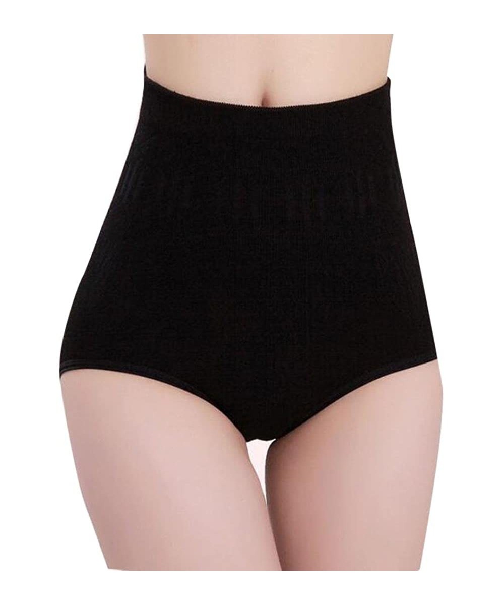 Shapewear Invisable Strapless Body Shaper High Waist Tummy Control Butt Lifter Panty Slim - Black - CW18EEIY2W4