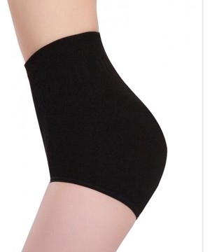 Shapewear Invisable Strapless Body Shaper High Waist Tummy Control Butt Lifter Panty Slim - Black - CW18EEIY2W4