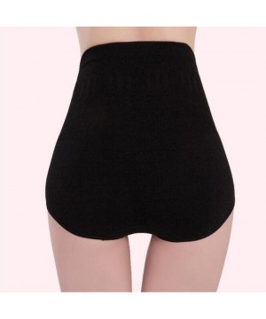 Shapewear Invisable Strapless Body Shaper High Waist Tummy Control Butt Lifter Panty Slim - Black - CW18EEIY2W4