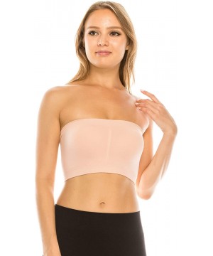 Camisoles & Tanks Premium Tube Top with Removable Pad- UV Protective Fabric UPF 50+ (Made with Love in The USA) - Dusty Pink ...