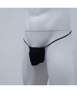 G-Strings & Thongs Sexy Panties Underwear Men T-Back Jockss Thongs G-Strings Lingerie Low Waist Breathable Pouch Strings - Pi...