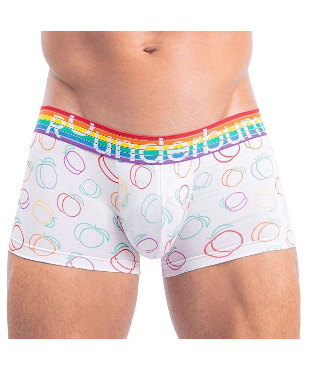 Trunks Retro Pride Lift Modal Trunks - White - CS19DSALGLD