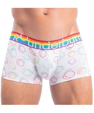 Trunks Retro Pride Lift Modal Trunks - White - CS19DSALGLD