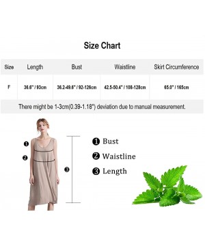 Nightgowns & Sleepshirts Night Shirt for Women Plus Size Sleepwear Long Night Dress Soft Lounge Dress - Style 1/Nude - CX19C6...