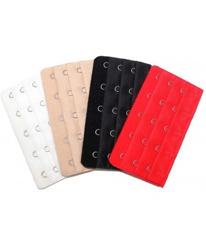 Accessories 5Pcs Bra Extenders Strap Buckle Extension 3 RowsHooks Extender Sewing Tool Intimates Accessories for Women - Skin...