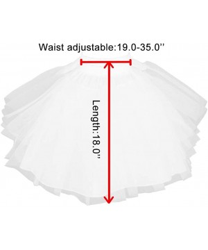 Slips Dayday UP Women Crinoline Petticoats Slips Skirt Underskirt for Ball Gown Bridal Wedding Dress White - 2 - CC193ROZUU5