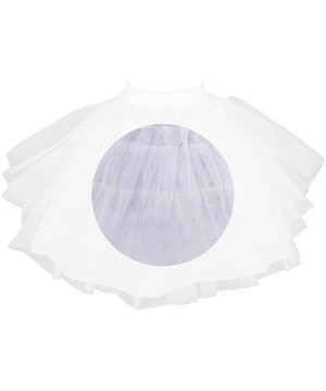 Slips Dayday UP Women Crinoline Petticoats Slips Skirt Underskirt for Ball Gown Bridal Wedding Dress White - 2 - CC193ROZUU5