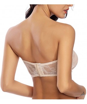 Bras Women Everday Bra Chest Wrap Bralette - Beige2 - C818QZT0H08