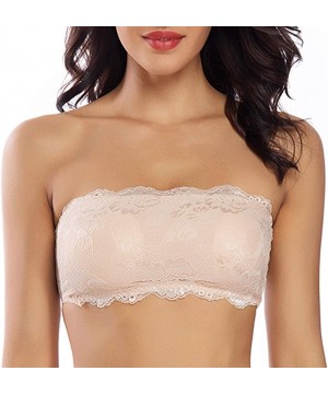 Bras Women Everday Bra Chest Wrap Bralette - Beige2 - C818QZT0H08