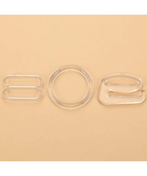 Accessories 250pcs Adjustable Bra Buckles Bra Strap Clips Round O Shaped Bra Strap Holder Buckles for Women Tranaprent - Tran...