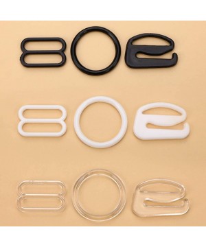 Accessories 250pcs Adjustable Bra Buckles Bra Strap Clips Round O Shaped Bra Strap Holder Buckles for Women Tranaprent - Tran...