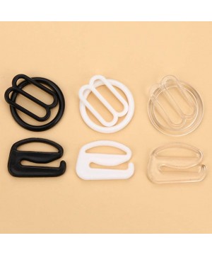 Accessories 250pcs Adjustable Bra Buckles Bra Strap Clips Round O Shaped Bra Strap Holder Buckles for Women Tranaprent - Tran...