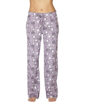 Sets Womens Comfy Printed Frames Cotton Sleep Pant - Frames - C518HZ2HAAC