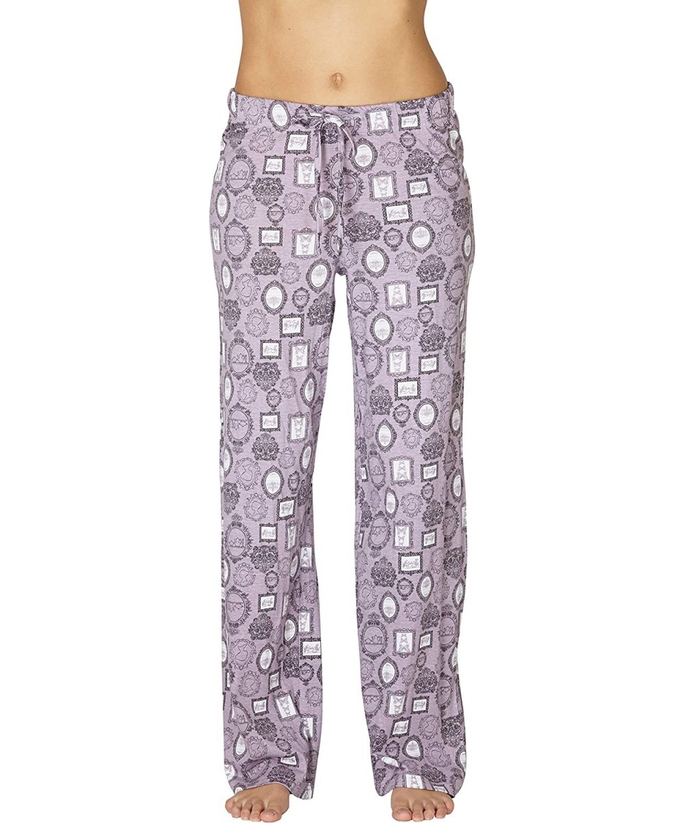 Sets Womens Comfy Printed Frames Cotton Sleep Pant - Frames - C518HZ2HAAC