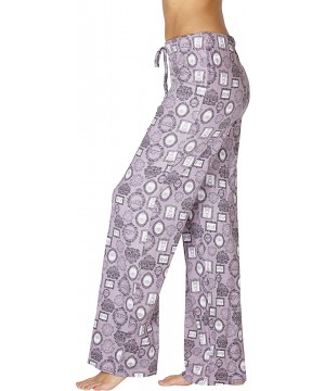 Sets Womens Comfy Printed Frames Cotton Sleep Pant - Frames - C518HZ2HAAC