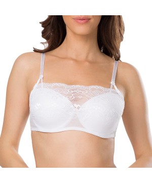 Bras Smart and Sexy Lovely Lace Cami Bra - White - C8189XAT4IQ