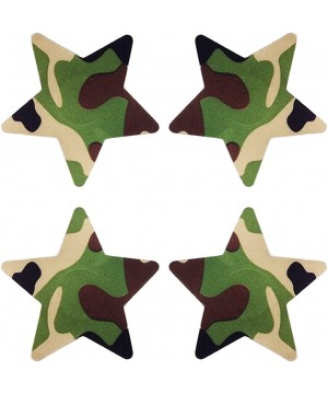 Accessories 10 Pairs Disposable Women Camouflage Shape Pasties Nipple Cover Lingerie Sticker - 6 Pairs Mix - CD12MYL2IOJ