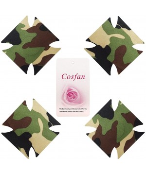 Accessories 10 Pairs Disposable Women Camouflage Shape Pasties Nipple Cover Lingerie Sticker - 6 Pairs Mix - CD12MYL2IOJ