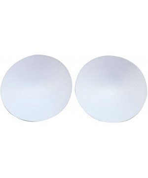 Accessories Breathable Sports Bra Inserts Matching Underwear Sponge Chest Pads - White Round - CW124OQ3IQZ