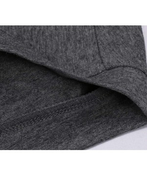 Thermal Underwear Mens Ultra Soft Long Johns Set V-Neck Seamless Thermal Underwear Stretchy Long Sleeve Base Layer - Black 25...