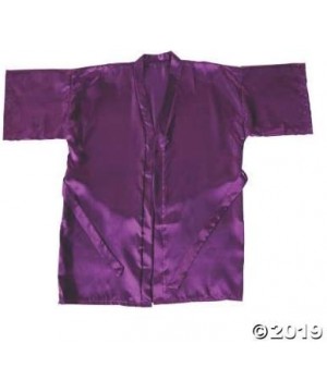 Robes Purple Silk Robe - Apparel Accessories - 1 Piece - CC194N0ETDI