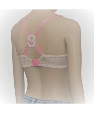 Accessories Bra Strap Clips Racer Back Conceal Straps Cleavage Control - Pink Set of 3 - CH18NOK7EEI