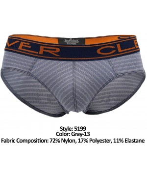 Briefs Limited Edition Underwear Briefs for Men - Gray-13_style_5199 - CN192WTSR7X