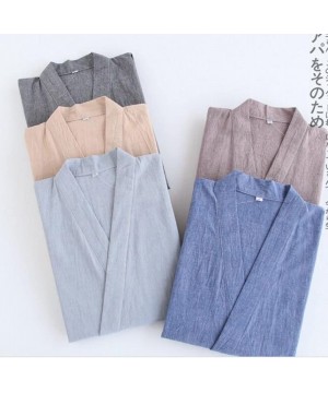 Sleep Sets Japanese-Style Short-Sleeved Men's Cotton Kimono Pajamas-A2 - CS18EYIEHIZ