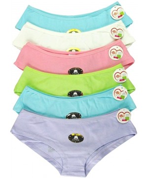 Panties J.Ann Junior Ladies' Underwear 6-Pack Low-Rise Hipsters w. Back Print Design (S-XL) - CZ11YXPUPN7