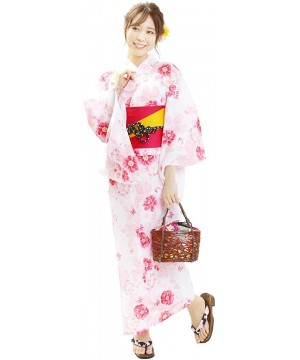 Robes Kimono Yukata Women's Single Item 19 Patterns to Choose F Size - X08-11 - CT19DHT9KKS