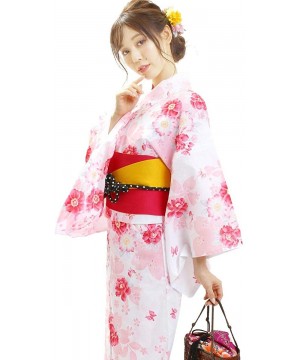 Robes Kimono Yukata Women's Single Item 19 Patterns to Choose F Size - X08-11 - CT19DHT9KKS