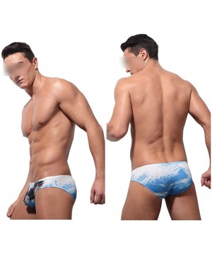 G-Strings & Thongs Men Thongs Jockss Sexy Underwear Erotic G Strings Wolf Leopard Printing Sissy Panties Clothing - 1034-dk-w...