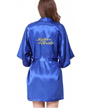 Robes Bridesmaid Robes Sleepwear Robe Wedding Bride Robes Pyjama Robe Nightwear Bathrobe Nightdress Nightgown Bridesmaid - CZ...